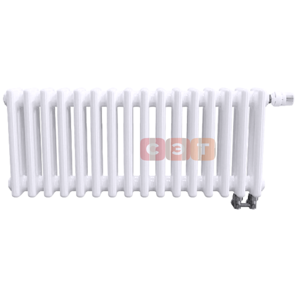 Радиатор стальной 3х трубный Rifar TUBOG 16 секций (в.  370мм, подкл. -  донное левое/правое)